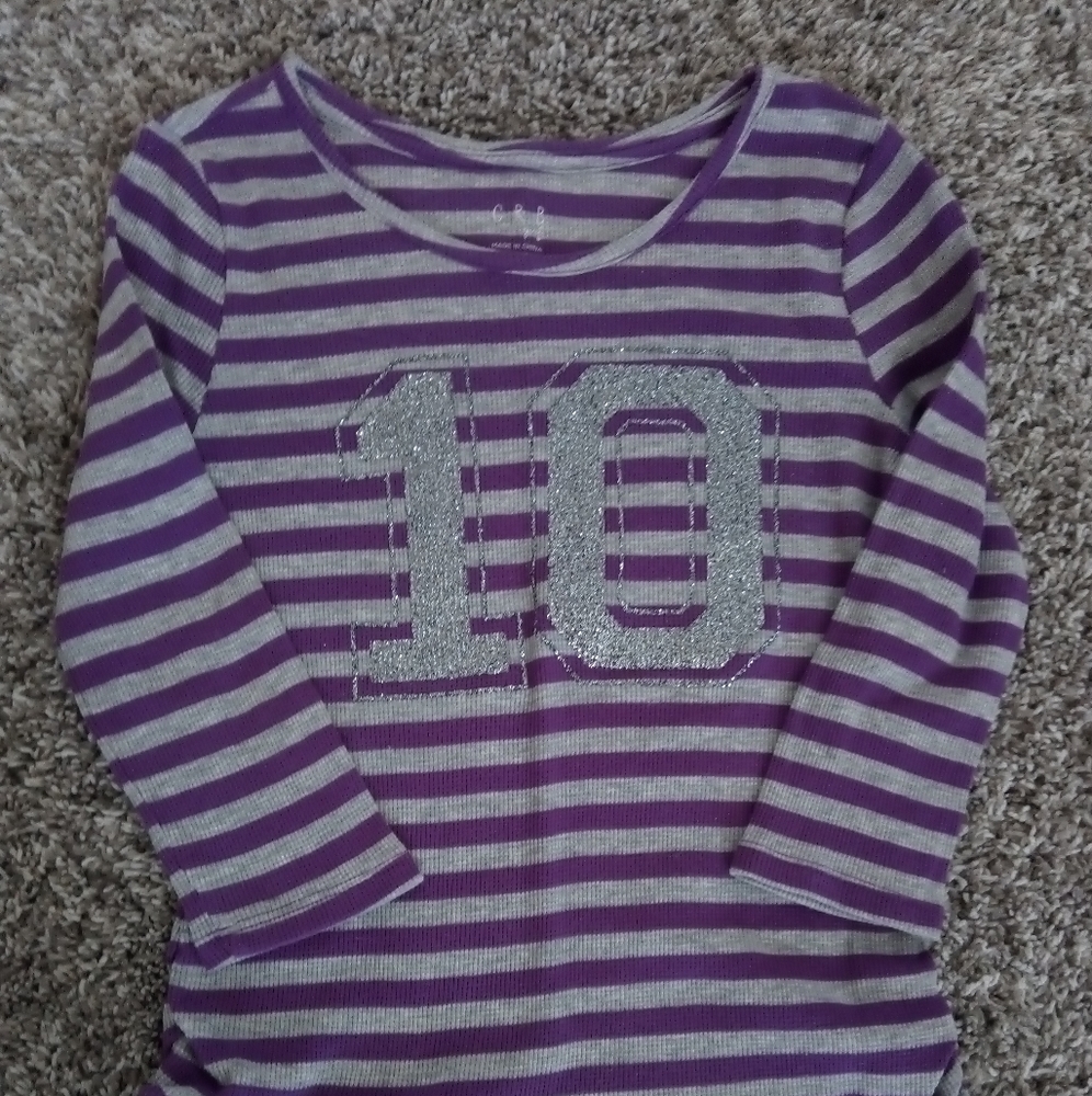Purple and gray thermal